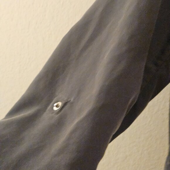 Divided H&M olive green oversized hooded Utility Gorpcore lightweight jacket 8 - Picture 10 of 14